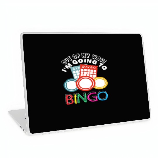 Bingo Out Of My Way Bingo Player Laptop Skins