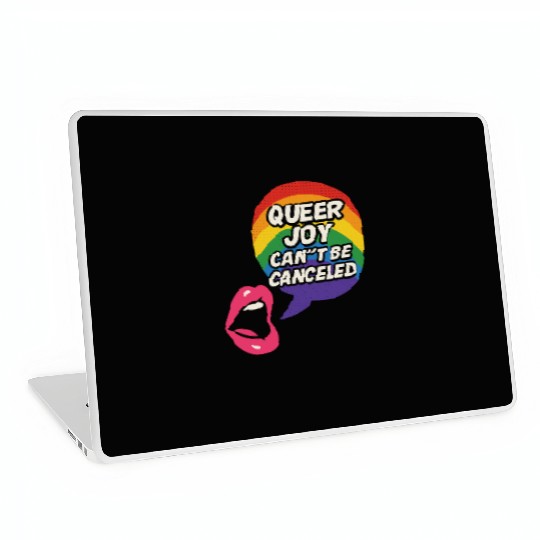 Queer Pride Queer Joy LGBTQ+ Affirmation Trans Laptop Skins