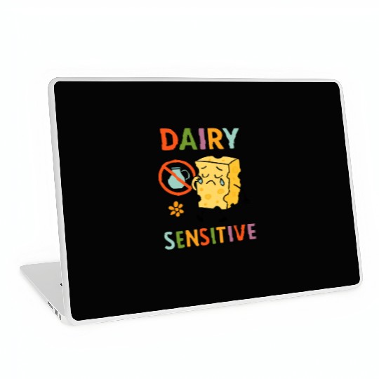 Dairy Sensitive Sad Cartoon Design Laptop Skins