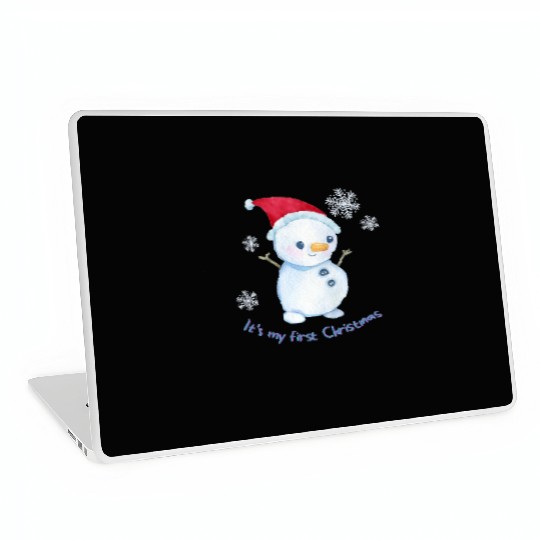 First Christmas Snowman  Laptop Skins