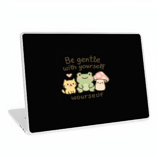 Gentle Nature Affirmation Design Laptop Skins