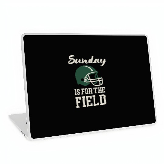 Sunday Football Field Design Laptop Skins
