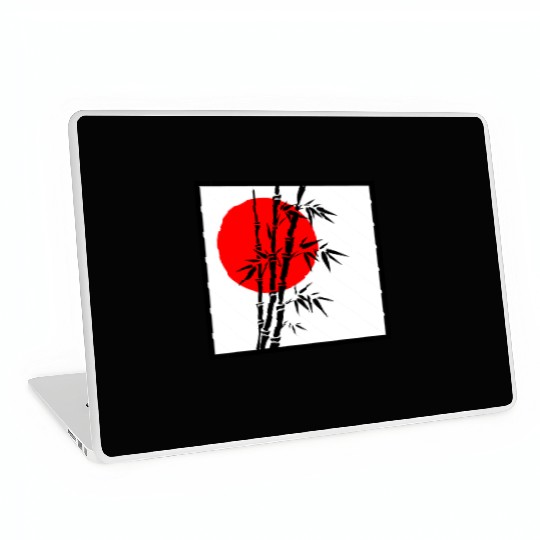 Japanese Bamboo Serenity Laptop Skins