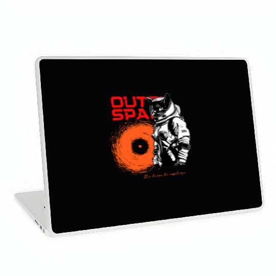 Space Cat Astronaut Adventure Laptop Skins