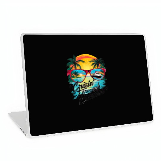 Cruisin’ Through Paradise: Tropical Escape Vibe Laptop Skins