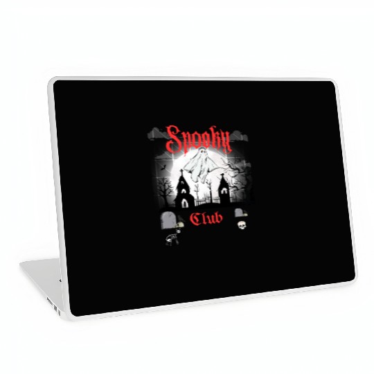 Spooky Club – Gothic Graveyard V Laptop Skins