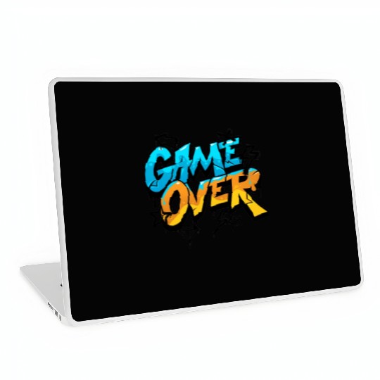 Graffiti Style Game Over Design Laptop Skins