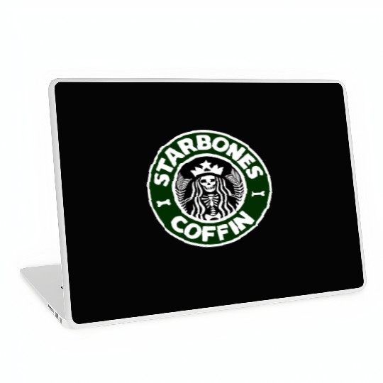 Starbones Coffin Laptop Skins