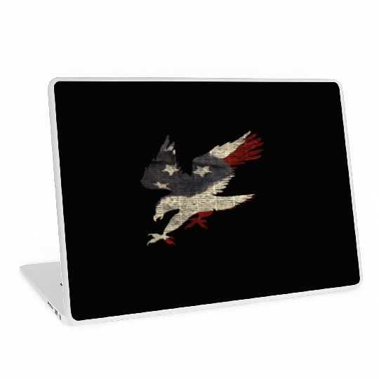 Old Glory American Flag Eagle Clothing Apparel USA Laptop Skins