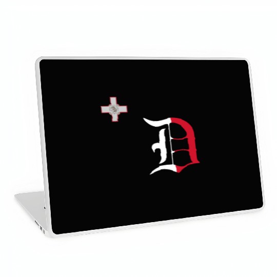 Detroit Malta Maltese Pride Flag Laptop Skins