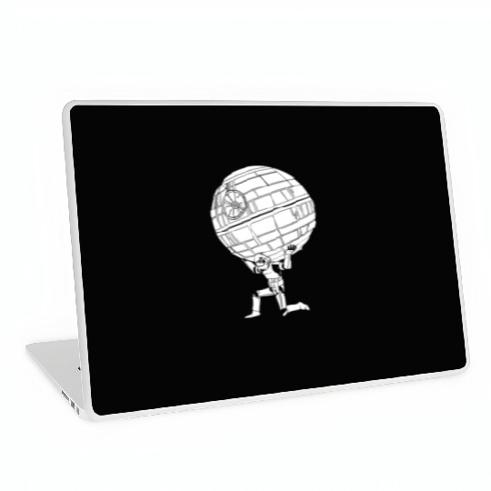 Funny Star Wars Stormtrooper art Laptop Skins