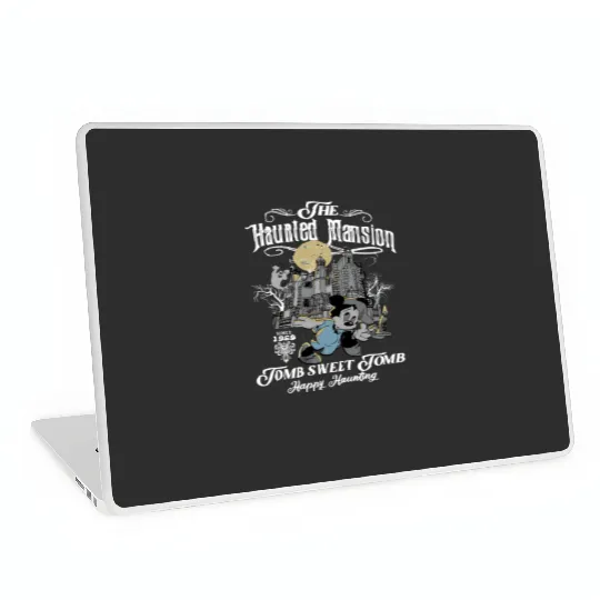 The Haunted Mansion Mickey Laptop Skins, Disney Haunted Laptop Skins