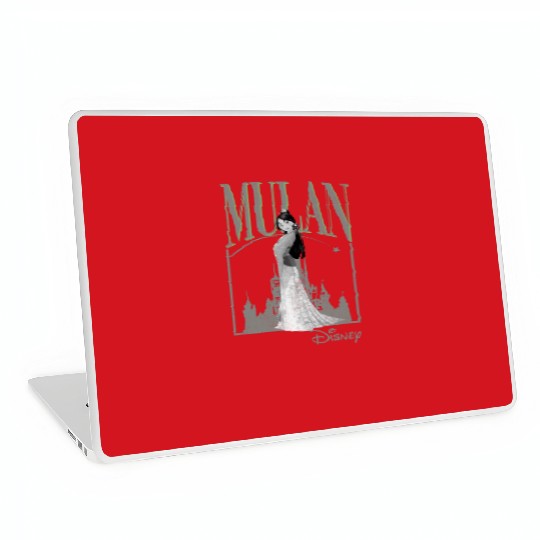 Vintage Mulan 90s Laptop Skins, Disney princess