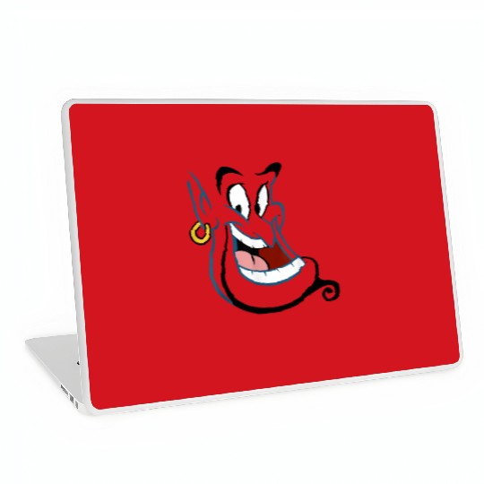 Disney Aladdin Genie Face Costume Laptop Skins, Aladdin