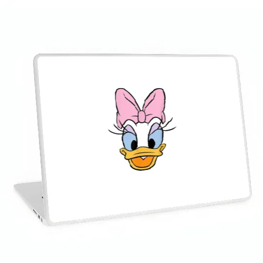 Disney Daisy Duck Big Face Laptop Skins, Daisy Duck Big Portrait Laptop Skins