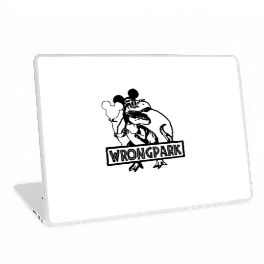 Wrong Park Laptop Skins, Disney Laptop Skins, Disneyland Theme Park Laptop Skins, Jurassic Park Laptop Skins, Disney Matching Laptop Skins