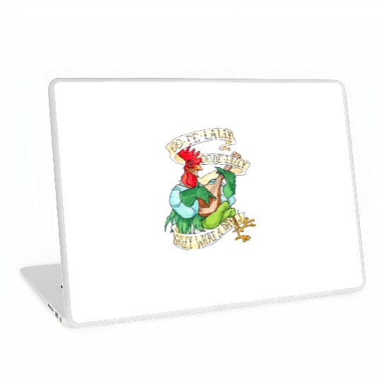 Disney Robin Hood Funny Alan A Dale Rooster OO De Lally Laptop Skins, Magic Kingdom WDW Laptop Skins