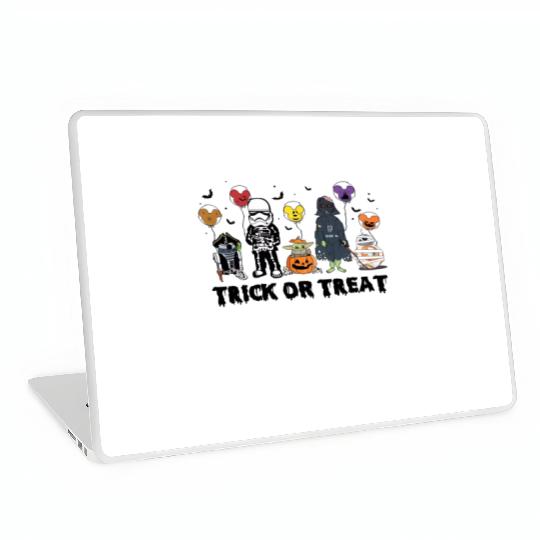 Trick Or Treat Star Wars Laptop Skins, Disney Halloween Laptop Skins,