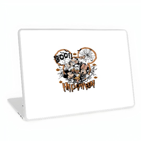 Discover Vintage Disney Boo Halloween 2023 Unisex Laptop Skins