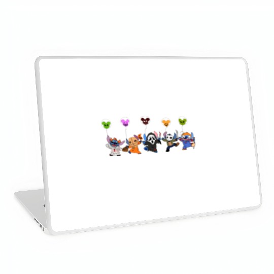 Stitch Horror Halloween Laptop Skins,Disneyland Halloween Laptop Skins