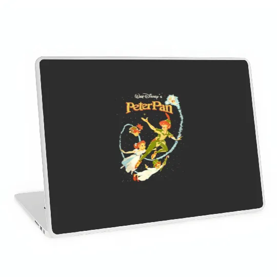 Disney Peter Pan Laptop Skins, Peter Pan Vintage Laptop Skins, Disneyland Vacation Laptop Skins