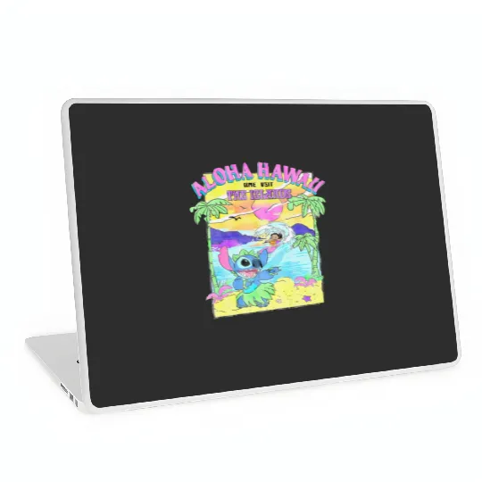 Discover Disney Lilo & Stitch Aloha Hawaii Laptop Skins