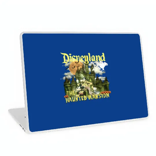 Vintage Disneyland Haunted Mansion Laptop Skins, Disney Halloween Laptop Skins