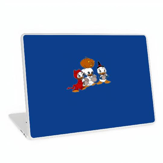 Disney Huey, Dewey, Louie Halloween Laptop Skins, Disney Trick or Treat Laptop Skins, Disney Laptop Skins