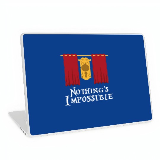Alice in Wonderland Quote Laptop Skins, Nothing's Impossible, The Doorknob Disney Laptop Skins