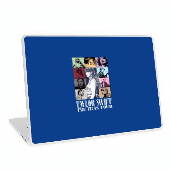 Discover Vintage Taylor Taylor version merch, The Eras Tour 2024 Midnights Album Merch Laptop Skins