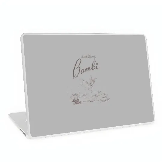 Vintage Bambi and Friends Laptop Skins, Disney Bambi Laptop Skins, Disneyland Laptop Skins