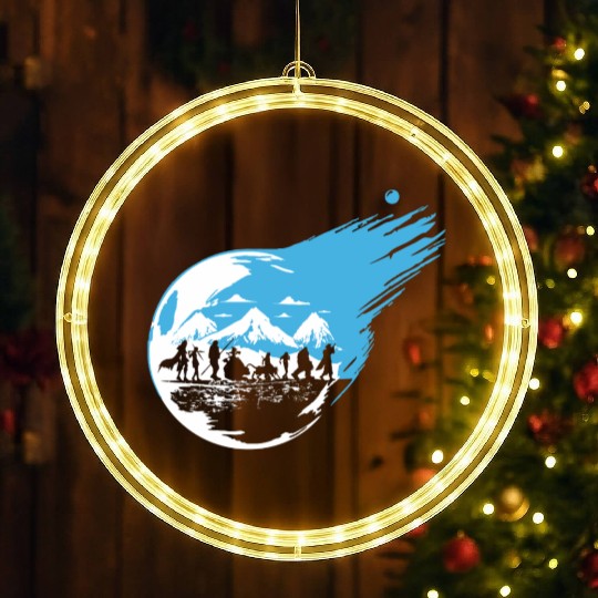 Final Fantasy 7 Inspired LED Christmas Window Lights
