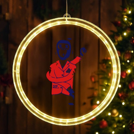 Drunk Monkey LED Christmas Window Lights