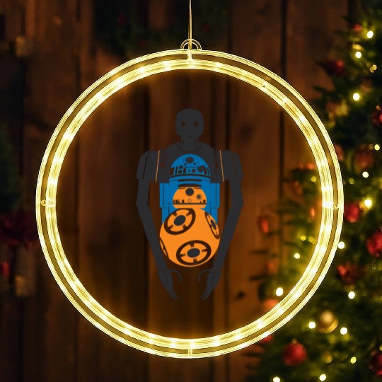 Star Wars Rogue One The Droids You're Looking For LED Christmas Window Lights