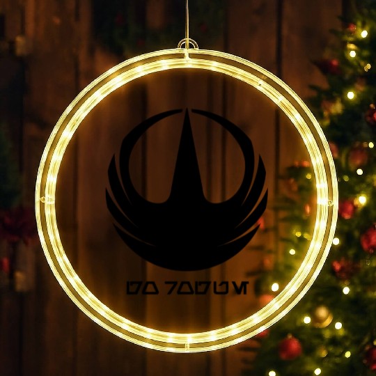 Rogue One Rebel Symbol LED Christmas Window Lights