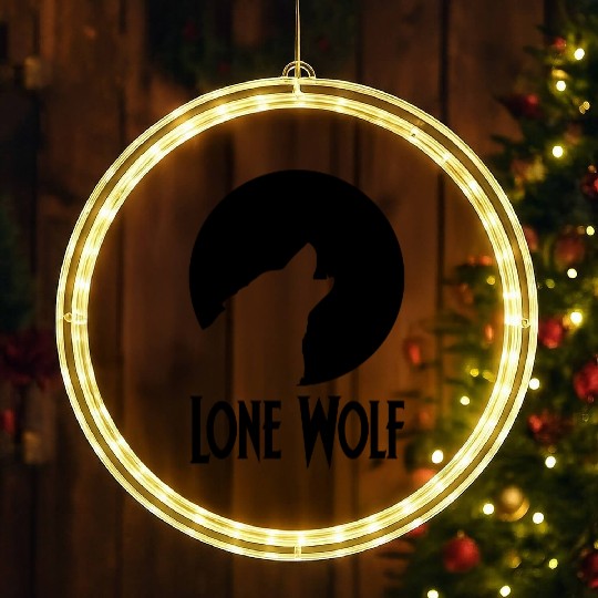 Lone Wolf LED Christmas Window Lights