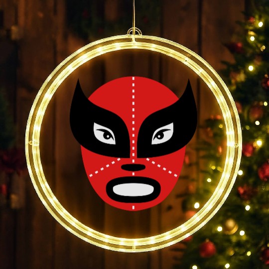Sport vectorstock 1978393 Wrestling Maske 008 LED Christmas Window Lights