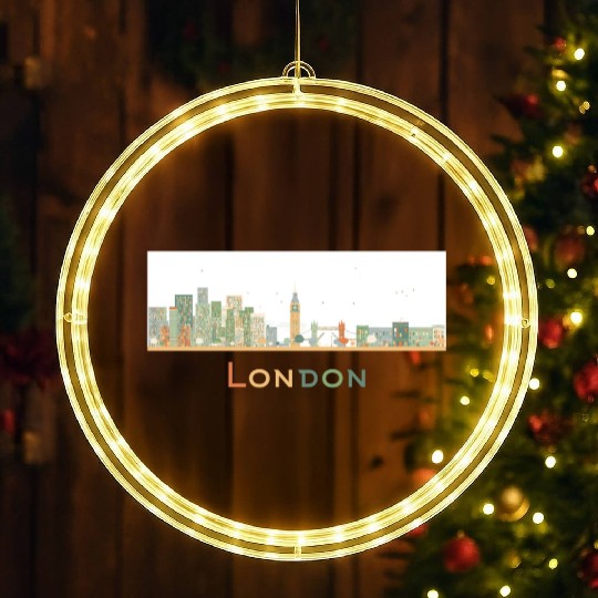 london LED Christmas Window Lights