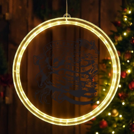 Live Free or Die LED Christmas Window Lights