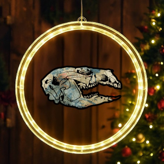 donkey skull LED Christmas Window Lights