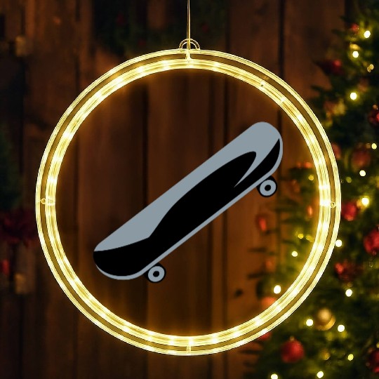 skateboard LED Christmas Window Lights
