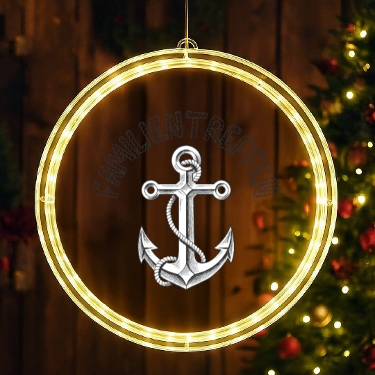 Family reunion anchor LED Christmas Window Lights