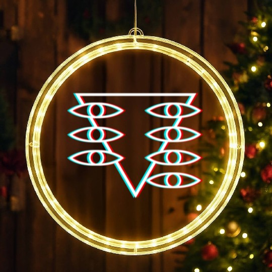 Evangelion Lilith eyesEvangelion Lilith eyes 3d LED Christmas Window Lights
