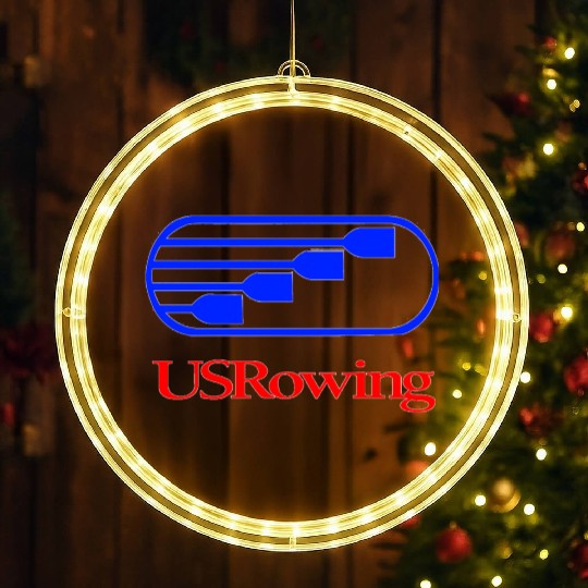 Team USA Rowing US LED Christmas Window Lights