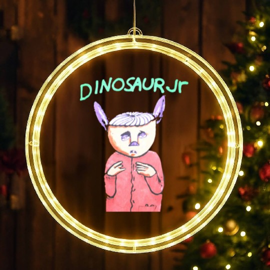 Dinosaur Jr. LED Christmas Window Lights