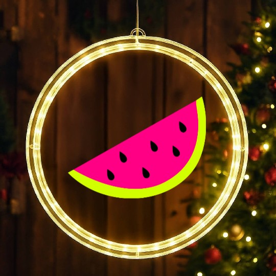 Watermelon LED Christmas Window Lights