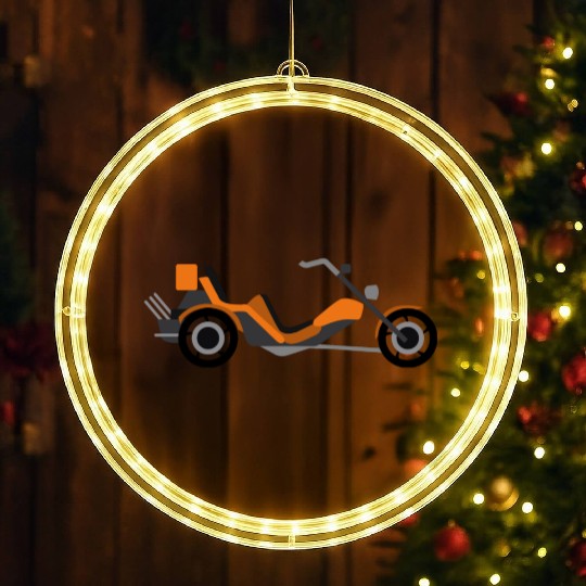 chopper LED Christmas Window Lights