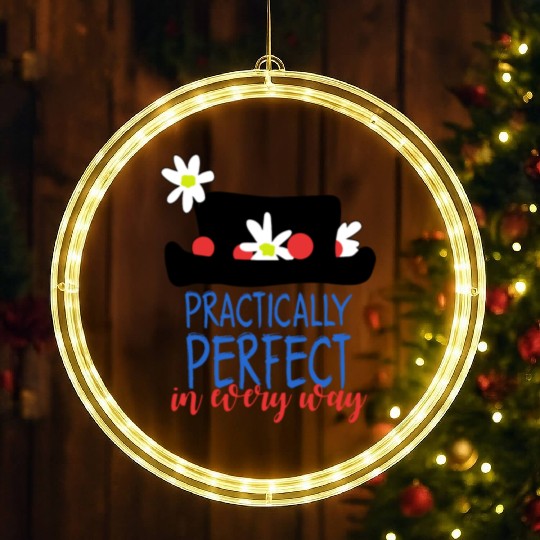 Mary Poppins LED Christmas Window Lights