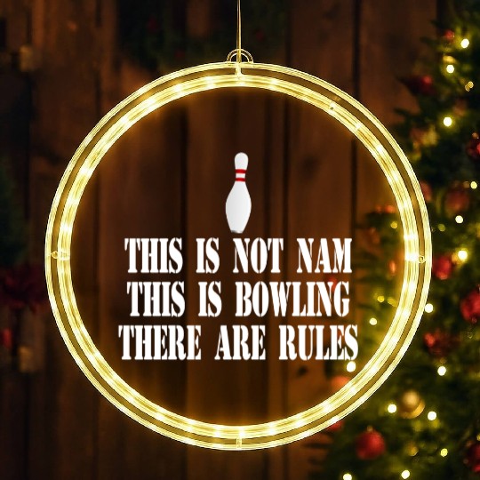 The Big Lebowski Quote LED Christmas Window Lights