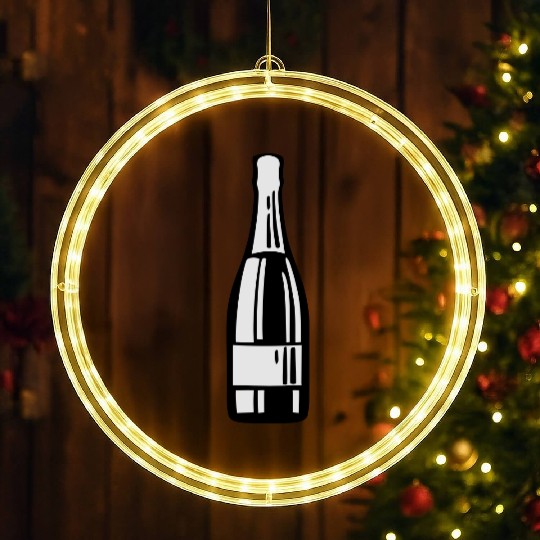Champagne LED Christmas Window Lights